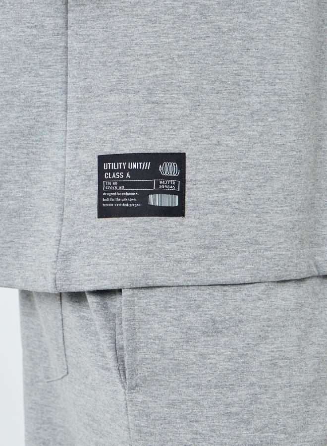 Styli Men Grey Short Sleeve T-Shirt and Shorts Co-Ords - Image 2